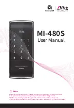 Preview for 1 page of Allegion Milre MI-480S User Manual