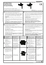 Allegion NORMBAU NY.841.511 Fixing Instructions предпросмотр