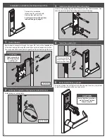 Предварительный просмотр 6 страницы Allegion Schlage LE Installation Instructions And User Manual