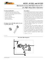 Предварительный просмотр 2 страницы Allegro MicroSystems A1321 Description