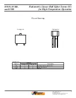 Предварительный просмотр 4 страницы Allegro MicroSystems A1321 Description