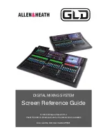 ALLEN & HEATH DIGITAL MIXING SYSTEM Screen Reference Manual предпросмотр