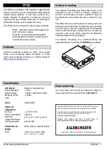 ALLEN & HEATH DT02 Getting Started Manual предпросмотр