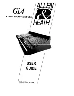 ALLEN & HEATH GL 4 User Manual предпросмотр