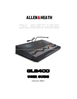 Предварительный просмотр 1 страницы ALLEN & HEATH GL SERIES User Manual