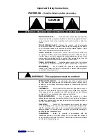 Предварительный просмотр 3 страницы ALLEN & HEATH GL SERIES User Manual