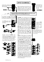 Предварительный просмотр 11 страницы ALLEN & HEATH GL3300 User Manual