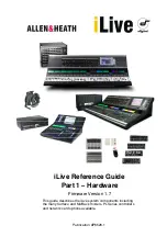 ALLEN & HEATH iDR10 Reference Manual предпросмотр