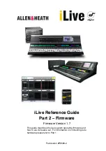 Предварительный просмотр 1 страницы ALLEN & HEATH iLive-T Series Reference Manual