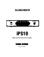 Предварительный просмотр 1 страницы ALLEN & HEATH iPS10 User Manual