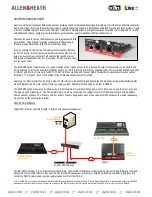 Предварительный просмотр 1 страницы ALLEN & HEATH M-DANTE User Manual