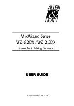 ALLEN & HEATH MIXWIZARD WZ12:2DX User Manual предпросмотр