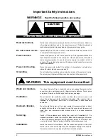 Предварительный просмотр 4 страницы ALLEN & HEATH ML 3000 Service Manual