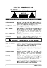 Preview for 4 page of ALLEN & HEATH ML4000 Service Manual