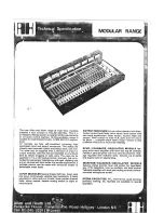 ALLEN & HEATH MOD1 User Manual предпросмотр