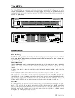 Предварительный просмотр 6 страницы ALLEN & HEATH MPS14 User Manual