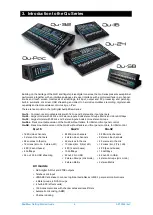 Preview for 6 page of ALLEN & HEATH QU Getting Started Manual