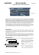 Предварительный просмотр 1 страницы ALLEN & HEATH SYS-LINK W31442-SLV2 Kit Fitting Instructions