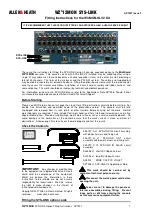 Предварительный просмотр 1 страницы ALLEN & HEATH W3MON-SLV2 Fitting Instructions