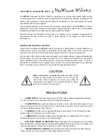 Предварительный просмотр 3 страницы ALLEN & HEATH WZ16:2 User Manual