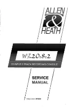 Предварительный просмотр 2 страницы ALLEN & HEATH WZ20:8:2 Service Manual