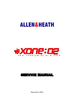 ALLEN & HEATH XONE 02 Service Manual preview