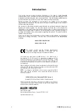 Предварительный просмотр 2 страницы ALLEN & HEATH XONE 02 Service Manual