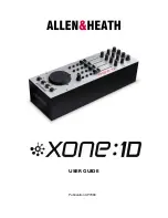 ALLEN & HEATH XONE:1D AP7080 User Manual предпросмотр