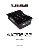 ALLEN & HEATH Xone:23 User Manual предпросмотр