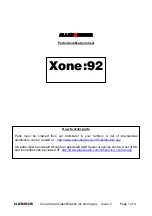 Предварительный просмотр 46 страницы ALLEN & HEATH XONE:92 Service Manual