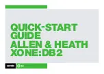 Предварительный просмотр 1 страницы ALLEN & HEATH Xone:DB Quick Start Manual