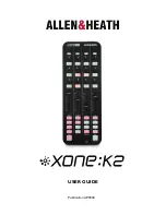 Предварительный просмотр 1 страницы ALLEN & HEATH Xone:K2 User Manual