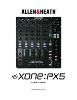 Предварительный просмотр 1 страницы ALLEN & HEATH Xone:PX5 User Manual