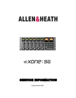 Предварительный просмотр 2 страницы ALLEN & HEATH Xone:S6 Service Information