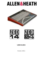 ALLEN & HEATH ZED 14 User Manual предпросмотр