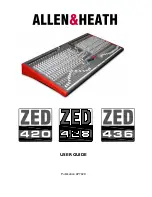 Предварительный просмотр 1 страницы ALLEN & HEATH ZED 420 User Manual