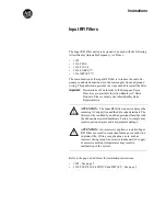 Preview for 3 page of Allen-Bradley 1305-RFB-12-C User Manual