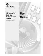 Предварительный просмотр 1 страницы Allen-Bradley 1394 SERCOS User Manual