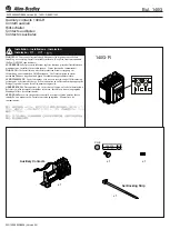 Предварительный просмотр 1 страницы Allen-Bradley 140G-R Series Installation Instructions