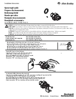 Предварительный просмотр 1 страницы Allen-Bradley 140M-SB Installation Instructions