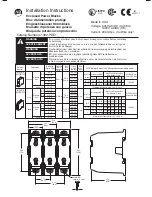 Allen-Bradley 1492-PDE1112 Installation Instructions Manual предпросмотр