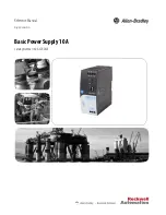 Предварительный просмотр 1 страницы Allen-Bradley 1606-XLB240E Reference Manual