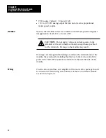 Preview for 6 page of Allen-Bradley 1771-SF1 User Manual