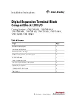 Allen-Bradley 1790-T0A8X Installation Instructions Manual preview