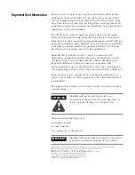 Preview for 2 page of Allen-Bradley 2098-DSD-005 Installation Manual