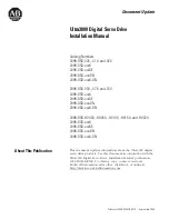 Preview for 5 page of Allen-Bradley 2098-DSD-005 Installation Manual