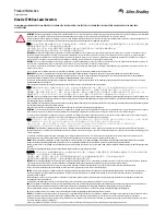 Предварительный просмотр 1 страницы Allen-Bradley 2198-D006-ERS3 Original Instructions