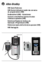 Preview for 1 page of Allen-Bradley 22HIM-QR001 Quick Reference