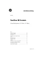 Preview for 27 page of Allen-Bradley 2711-B5A series Installation Instructions Manual