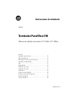 Preview for 39 page of Allen-Bradley 2711-B5A series Installation Instructions Manual